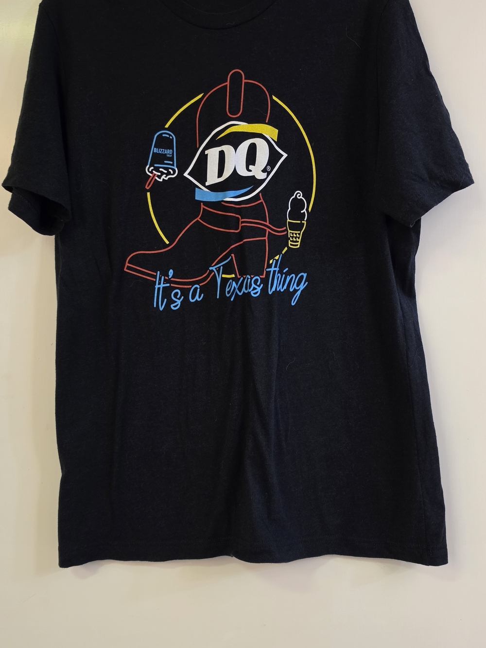 DQ "It's a Texas Thing" Black Graphic Tee